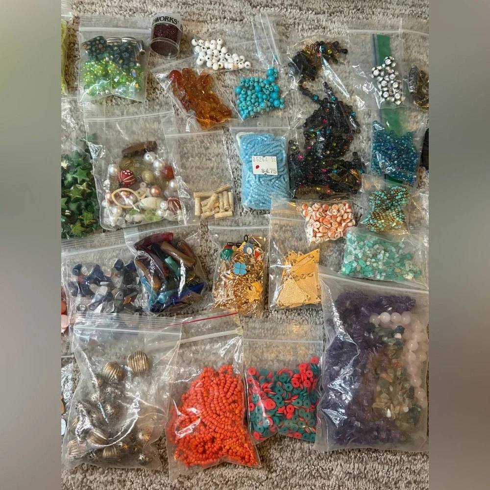 Assorted Craft Beads Collection - Picture 3 of 4